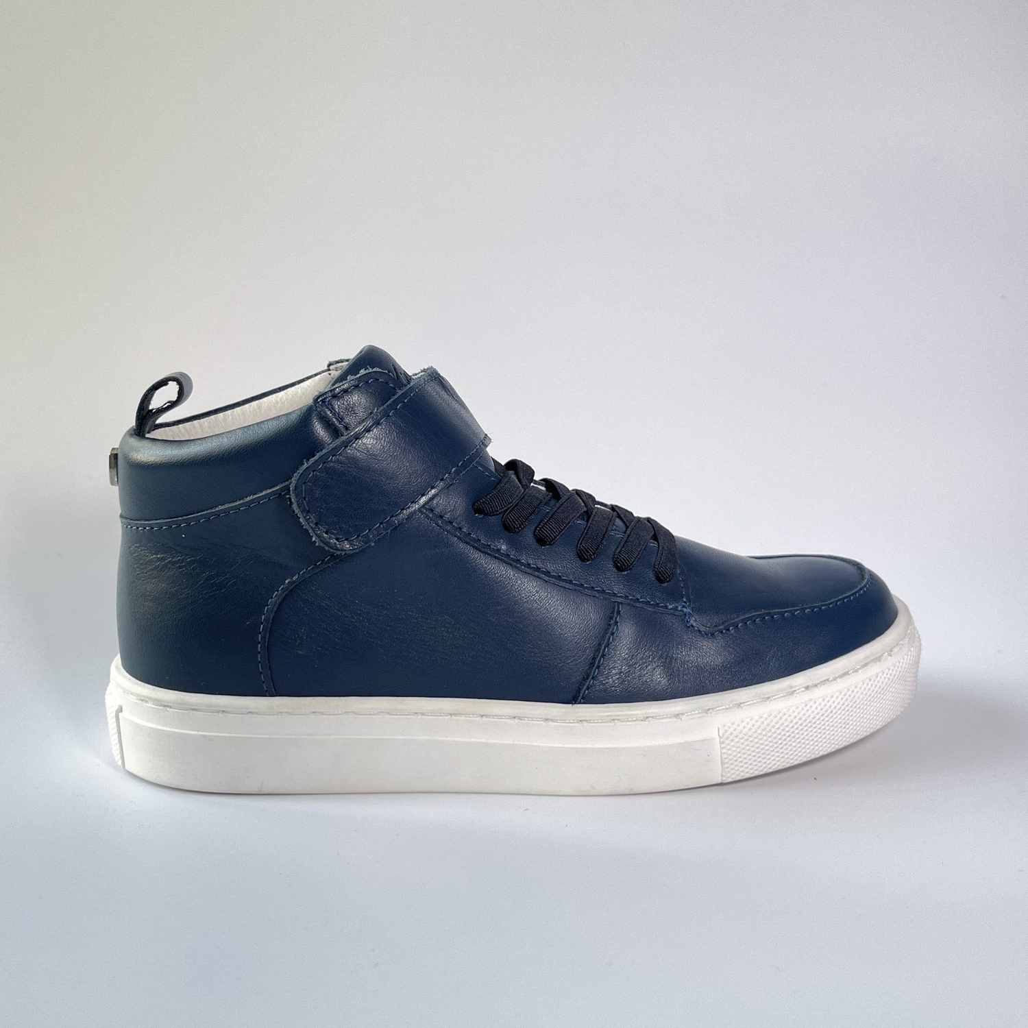 Handgemachte Leder High Top Sneaker für Schulkinder von Orthopäden geprüft