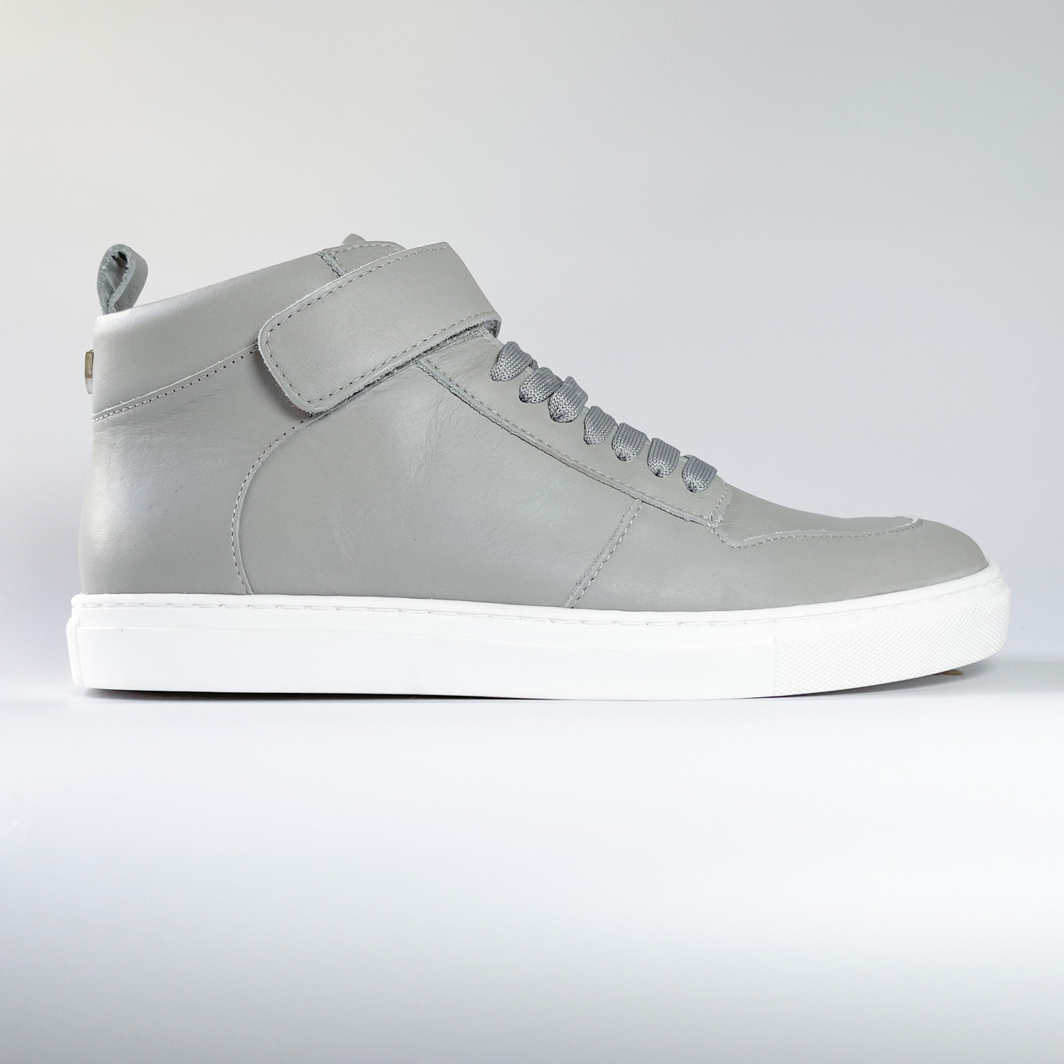 Handgemachte Leder High Top Sneaker für Herren von Orthopäden geprüft